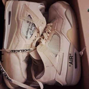 Off-White X Nike JORDAN 4s RETROS**REPS**